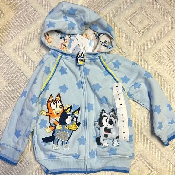 BLUEY - Comfy Zip Up - Picture 1 of 5